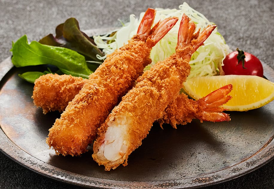 盛り付けに使えるフライ料理
