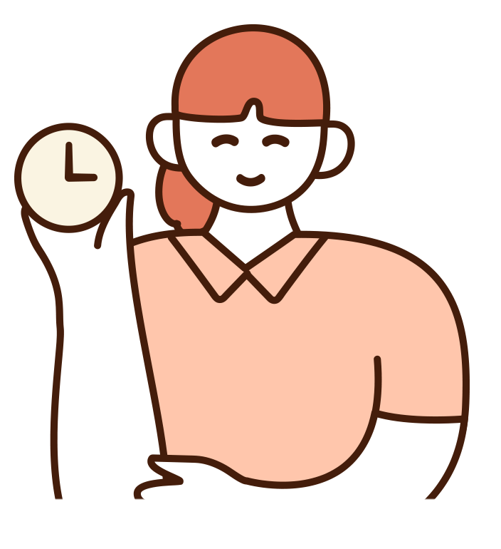 サービス付き高齢者向け住宅のご担当者様のイラスト